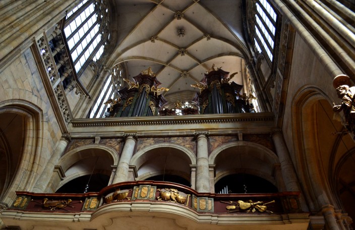 The organ loft
